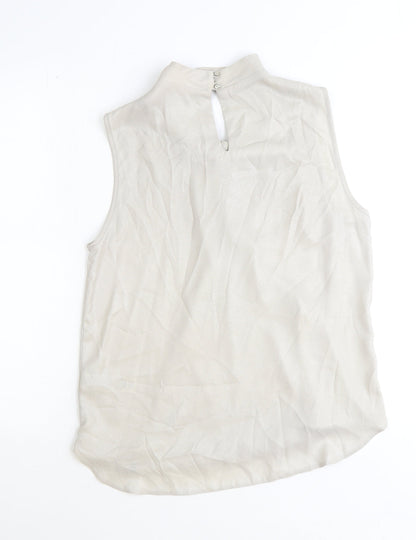 Womens UK Size 14 Dorothy Perkins Grey Basic Tank