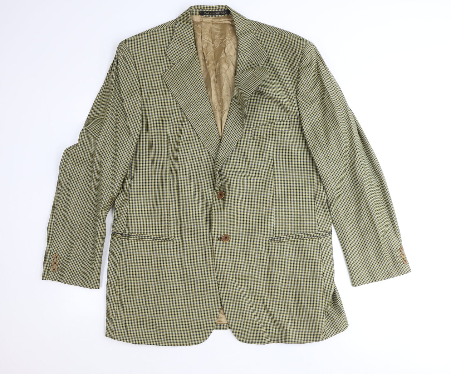 Mens UK Size One Size Marks and Spencer Regular Brown Suit Jacket
