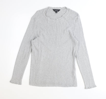 Womens UK Size 16 Dorothy Perkins Grey Pullover Jumper
