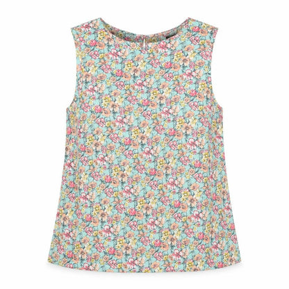 Womens UK Size 8 New Look Green Basic Tank