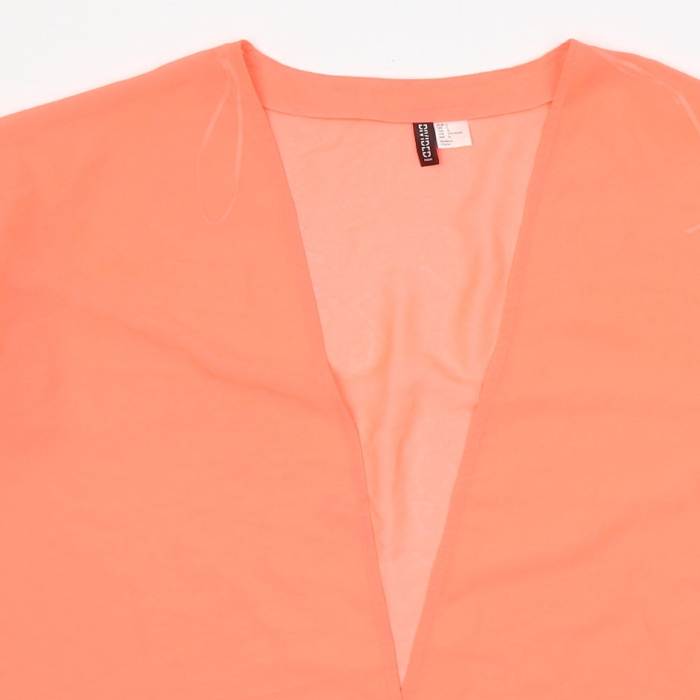 Womens UK Size L Divided Pink Basic Blouse