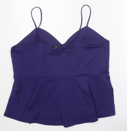 Womens UK Size XL H&M Purple Camisole Tank