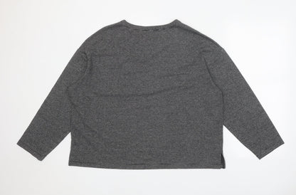 Womens UK Size 18 Marks and Spencer Grey Pullover Jumper