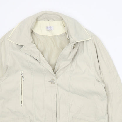 Mackays Womens Beige Jacket Size S Button