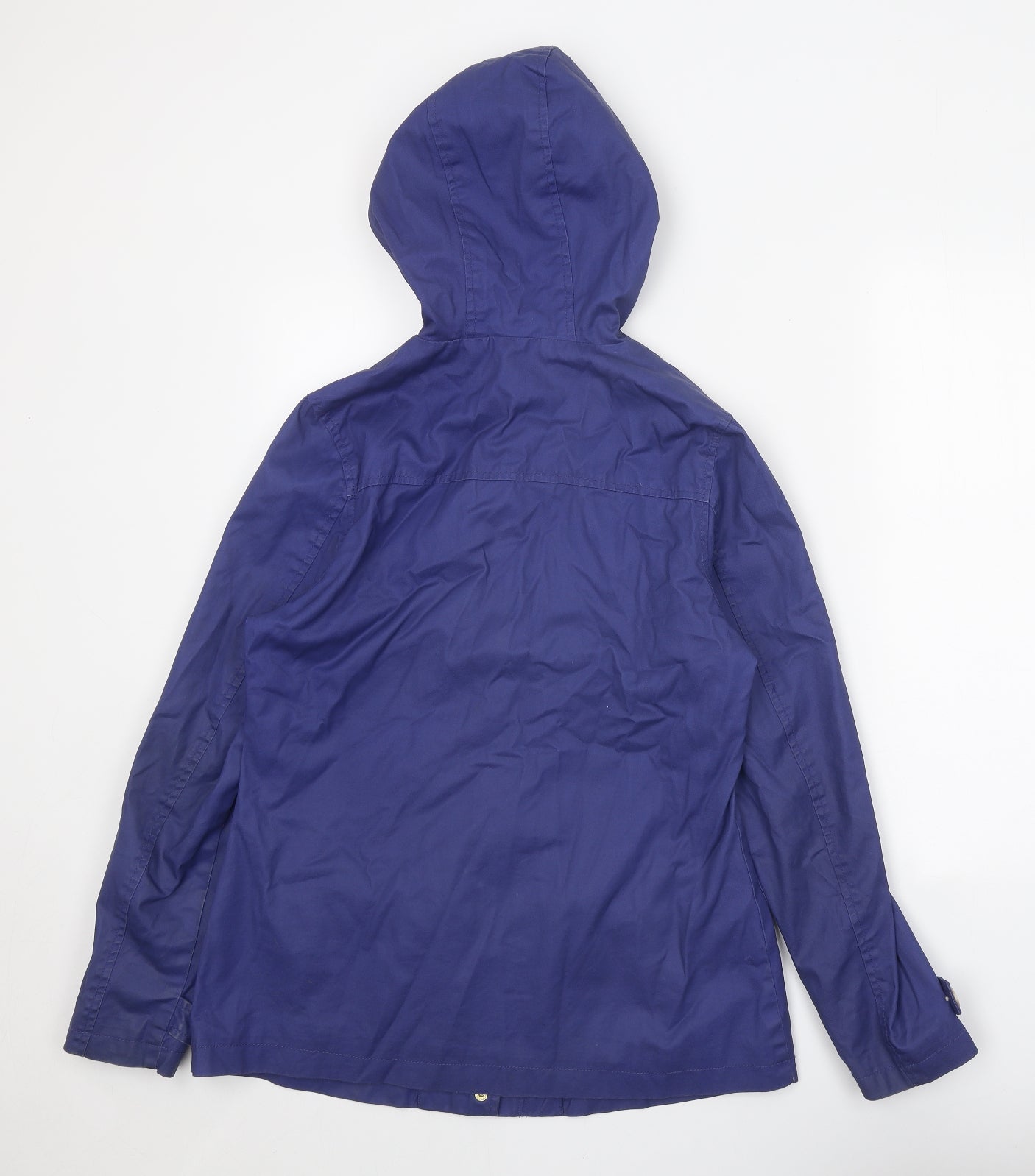 TU Womens Blue Jacket Size 8 Snap