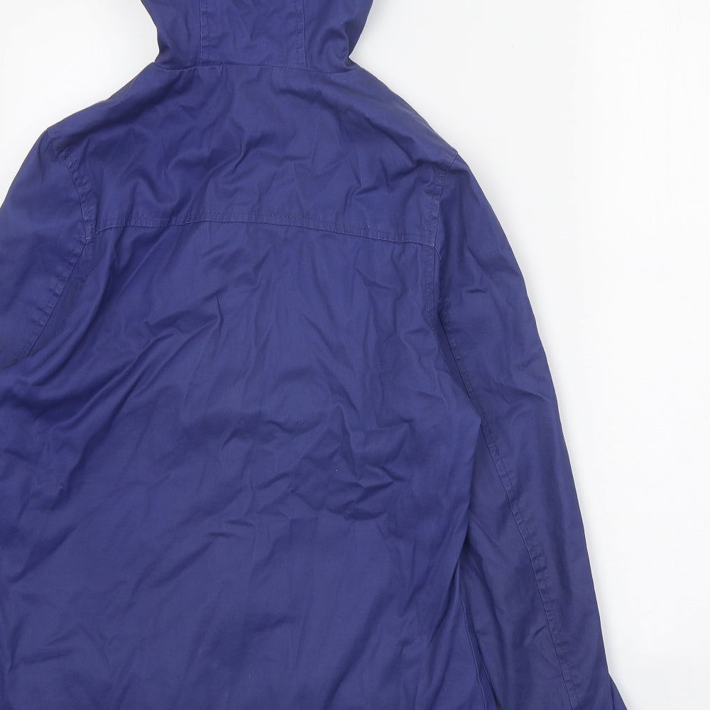 TU Womens Blue Jacket Size 8 Snap