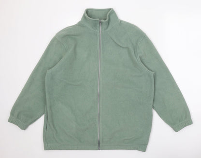 Womens UK Size 16 Casual Comfort Green Jacket