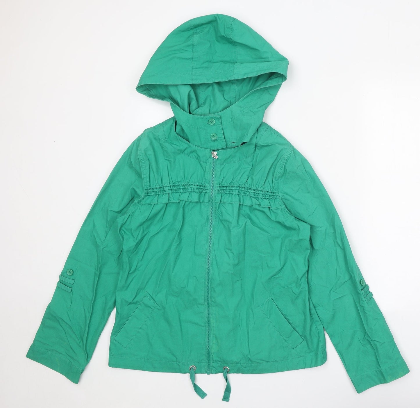 Womens UK Size 10 Marks and Spencer Green Jacket