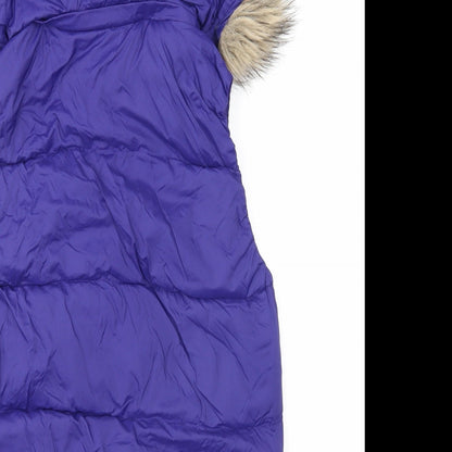 Gap Womens Blue Gilet Jacket Size XS Zip