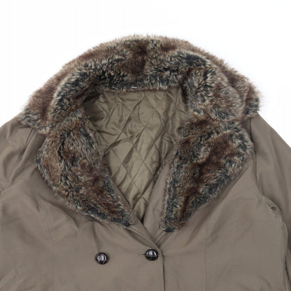 Womens UK Size 16 Being Casual Green Jacket
