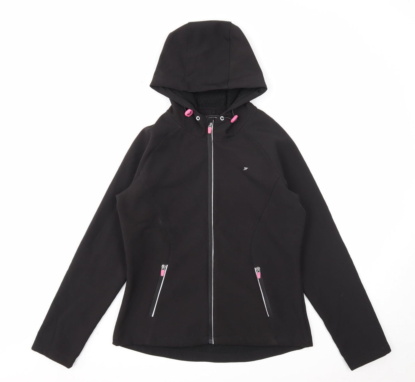 Womens UK Size S Workout Black Jacket
