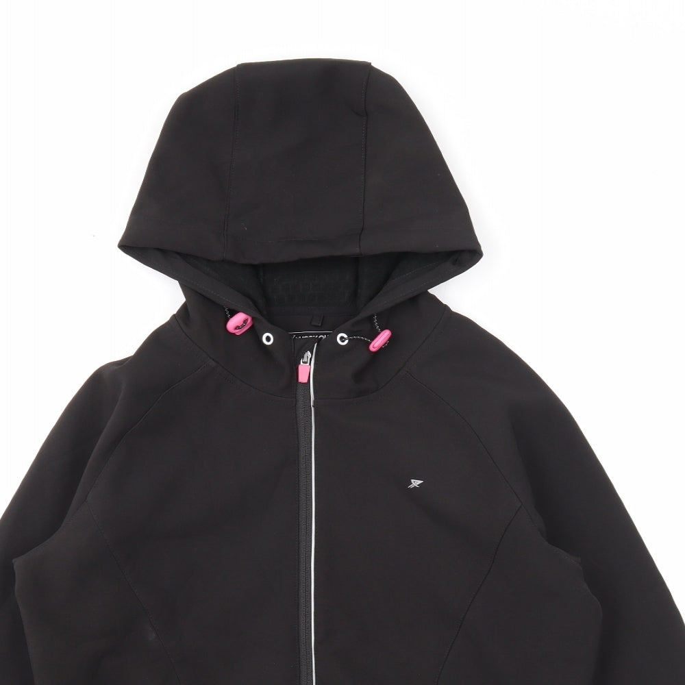 Womens UK Size S Workout Black Jacket
