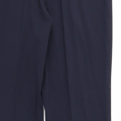 Womens UK Size 14 CMD Regular Fit  Blue Trousers