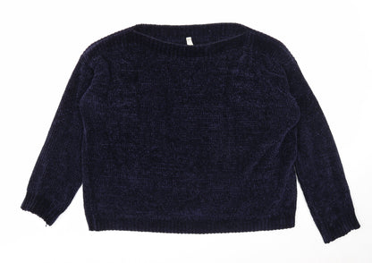 Womens UK Size 12 Stella Morgan Blue Pullover Jumper