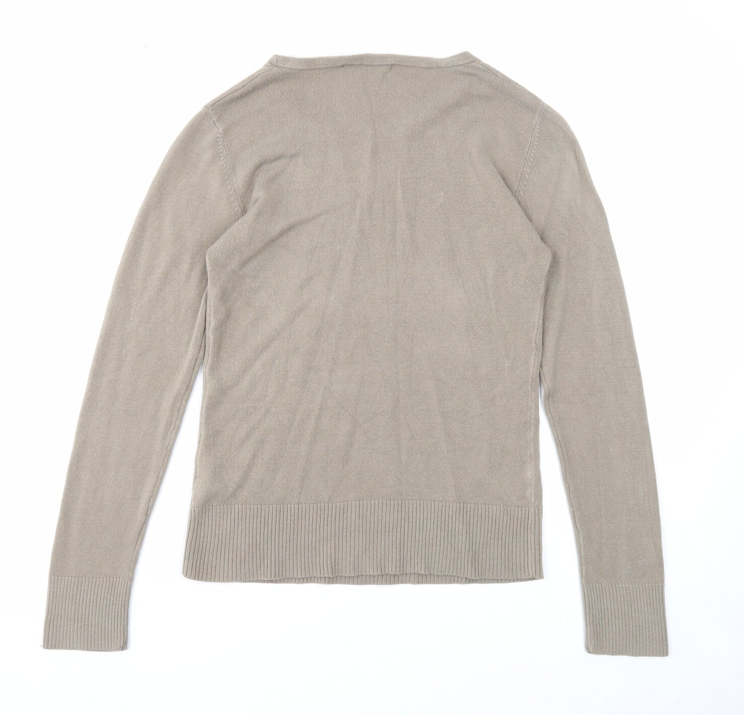 Womens UK Size 12 Atmosphere Brown Pullover Jumper