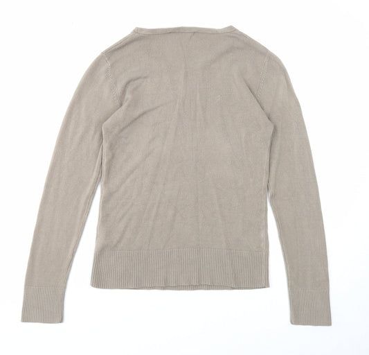Womens UK Size 12 Atmosphere Brown Pullover Jumper