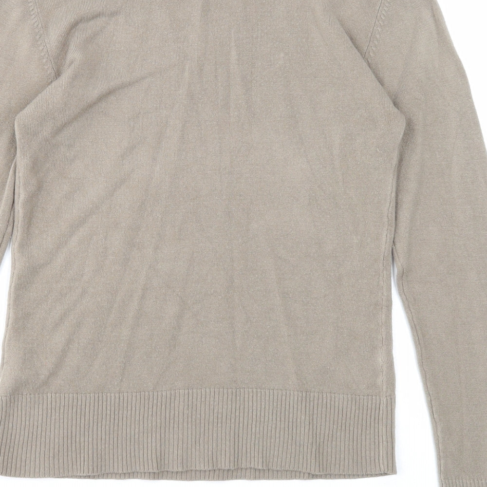 Womens UK Size 12 Atmosphere Brown Pullover Jumper