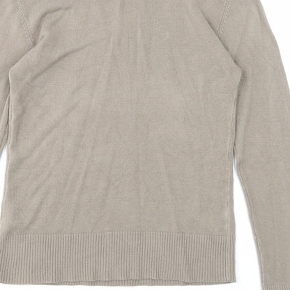 Womens UK Size 12 Atmosphere Brown Pullover Jumper