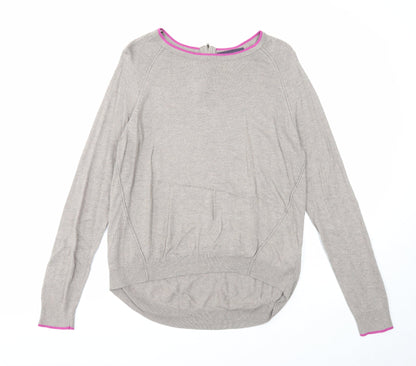Womens UK Size 12 Marks and Spencer Brown Pullover Jumper