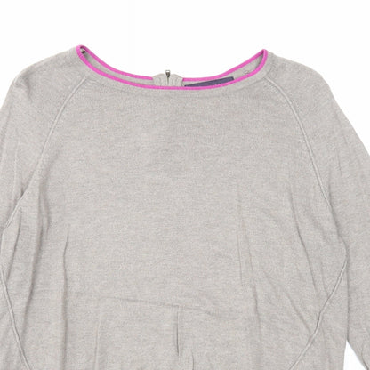 Womens UK Size 12 Marks and Spencer Brown Pullover Jumper