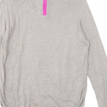 Womens UK Size 12 Marks and Spencer Brown Pullover Jumper