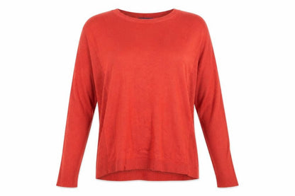 Womens UK Size 14 Marks and Spencer Red Pullover Jumper