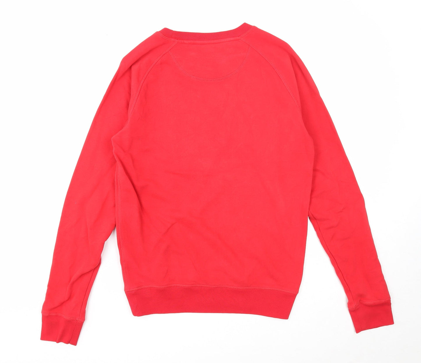 Stanley Stella Mens Red Cotton Pullover Sweatshirt Size S - Christmas Story