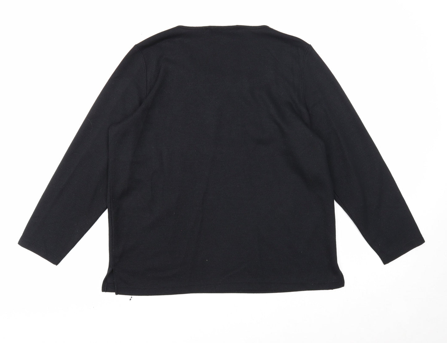 Womens UK Size M Bonmarché Black Pullover Jumper