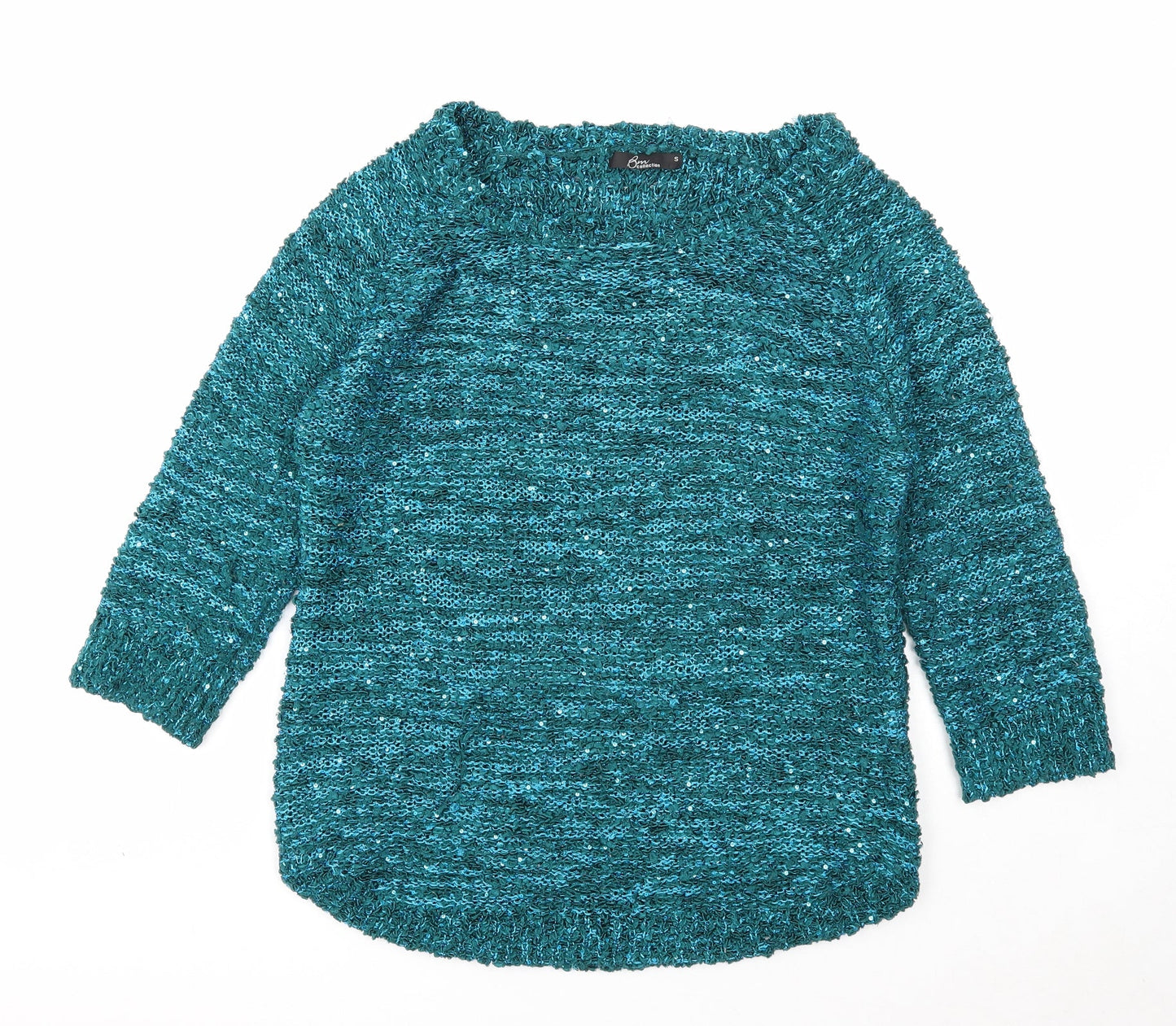 Womens UK Size S Bonmarché Blue Pullover Jumper