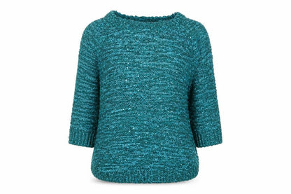 Womens UK Size S Bonmarché Blue Pullover Jumper