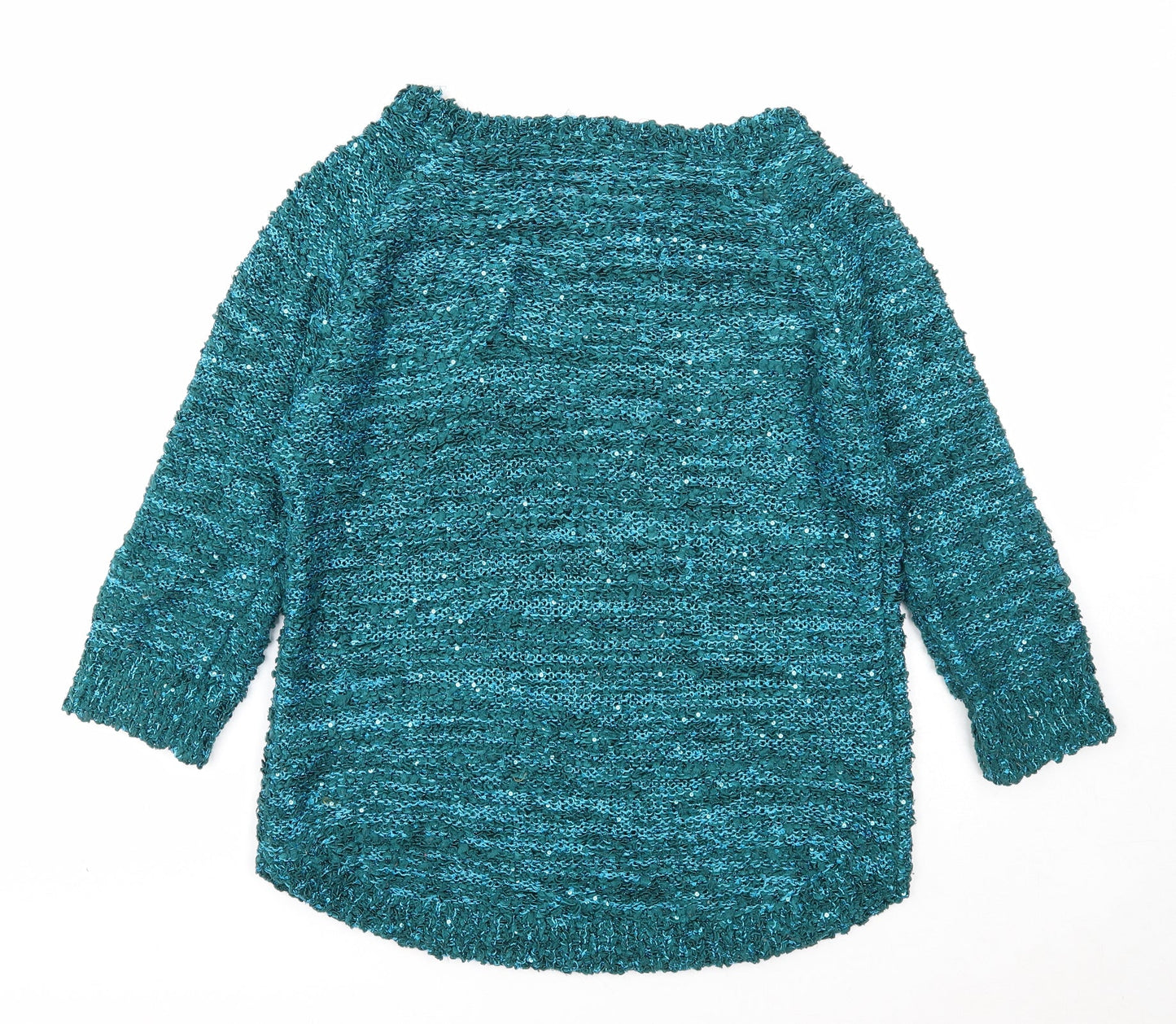 Womens UK Size S Bonmarché Blue Pullover Jumper
