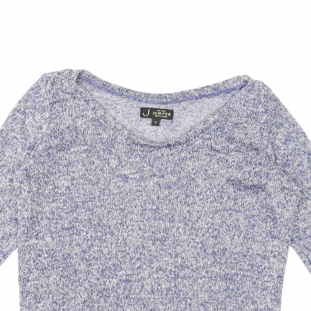 Womens UK Size 8 New Look Blue Pullover Jumper