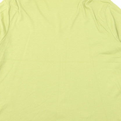 Womens UK Size 20 Casual Club Green Basic Blouse