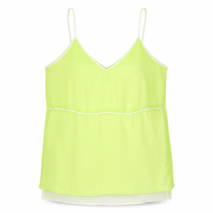 Womens UK Size S Zara Green Basic Tank