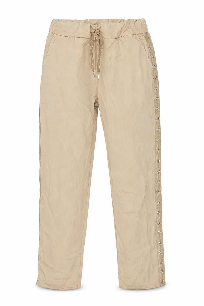 Womens UK Size 28 Preworn Regular Fit  Beige Trousers