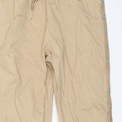 Womens UK Size 28 Preworn Regular Fit  Beige Trousers