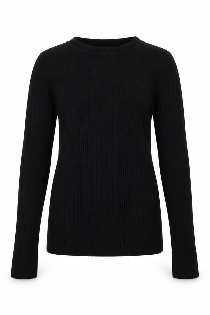 Womens UK Size 8 New Look Black Pullover Jumper
