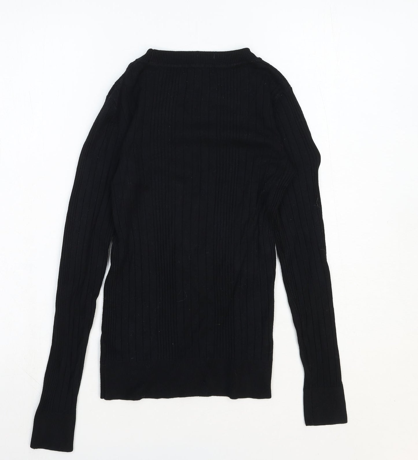 Womens UK Size 8 New Look Black Pullover Jumper