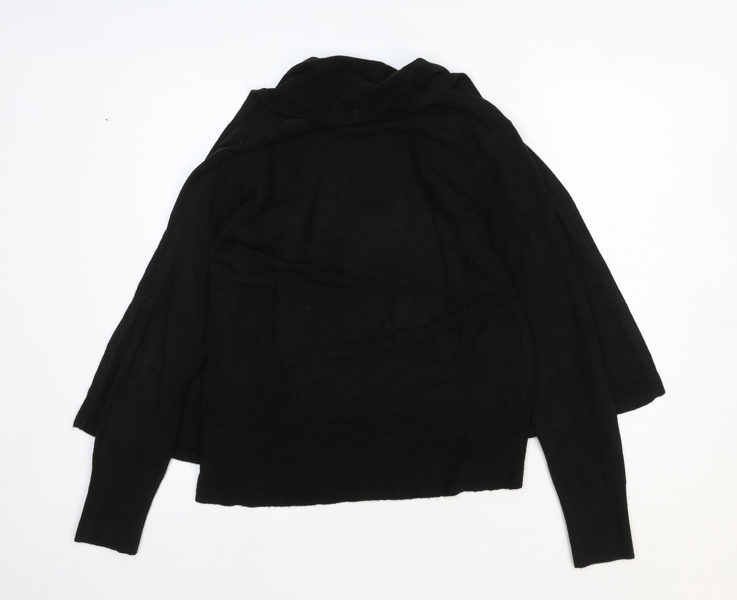 Womens UK Size S Marks and Spencer Black Cardigan Jumper