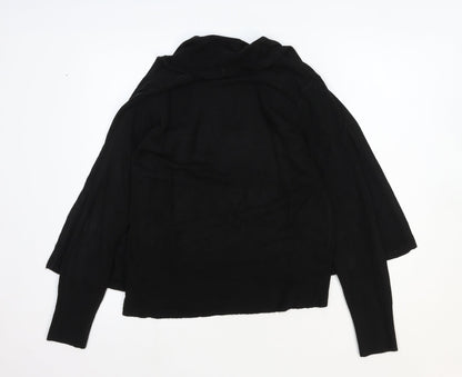 Womens UK Size S Marks and Spencer Black Cardigan Jumper