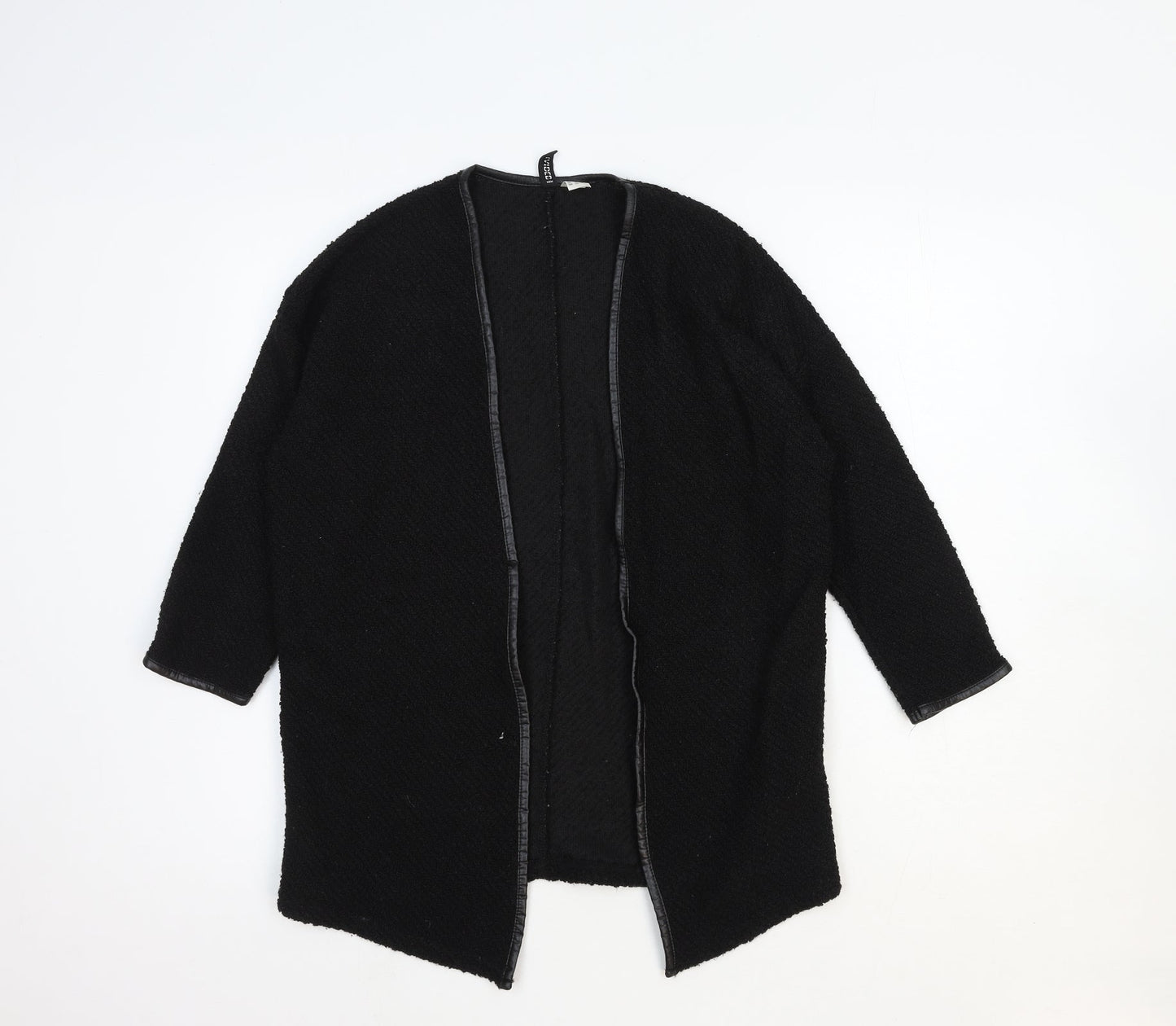 Womens UK Size S H&M Black Cardigan Jumper