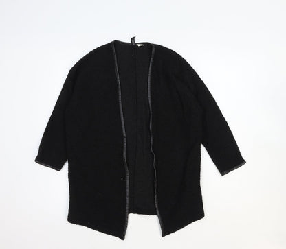 Womens UK Size S H&M Black Cardigan Jumper