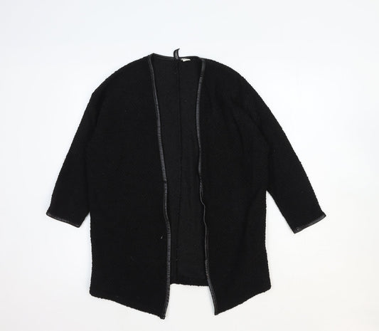 Womens UK Size S H&M Black Cardigan Jumper
