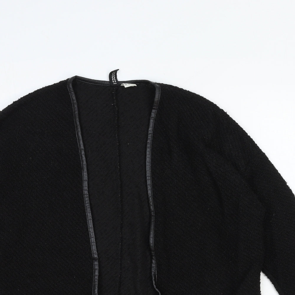 Womens UK Size S H&M Black Cardigan Jumper