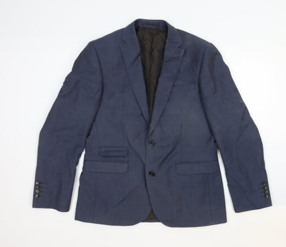 Mens UK Size 42 NEXT Regular Blue Suit Jacket