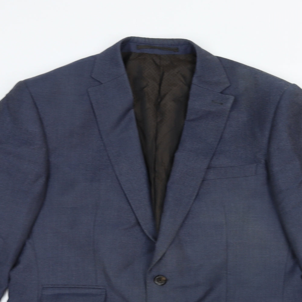 Mens UK Size 42 NEXT Regular Blue Suit Jacket