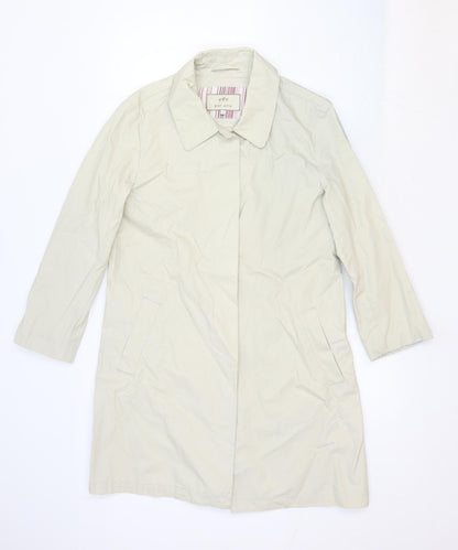 Womens UK Size S Per Una Beige Overcoat