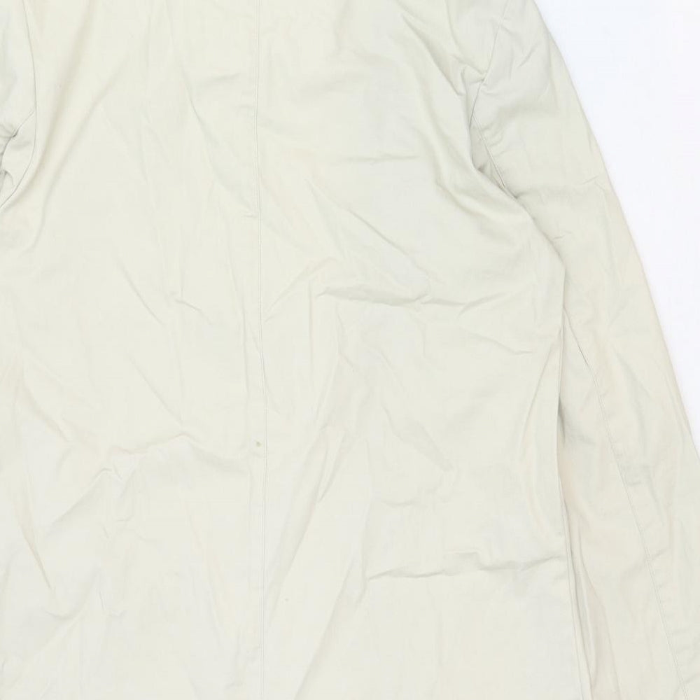Womens UK Size S Per Una Beige Overcoat