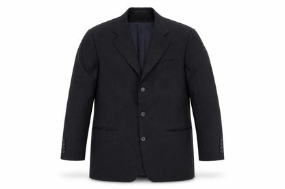 Mens UK Size 40 Benvenuto Regular Black Suit Jacket
