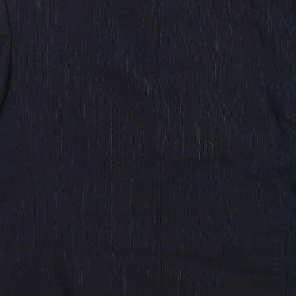 Mens UK Size 40 Benvenuto Regular Black Suit Jacket